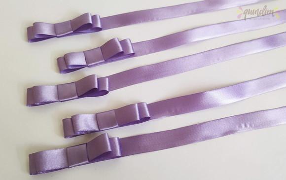 Laço Duplo Cetim Nº 3 com Extensão de 40 cm