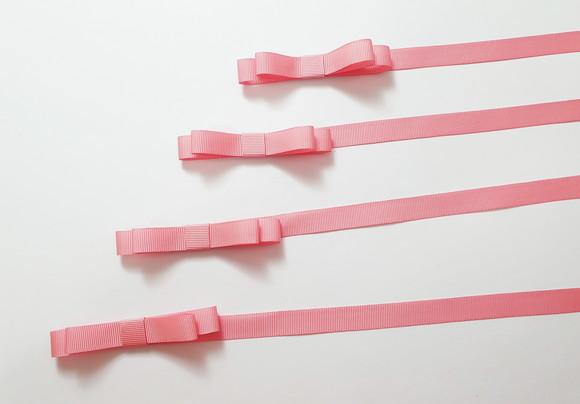 Laço Duplo Gorgurão Nº 2 com Extensão de 60 cm