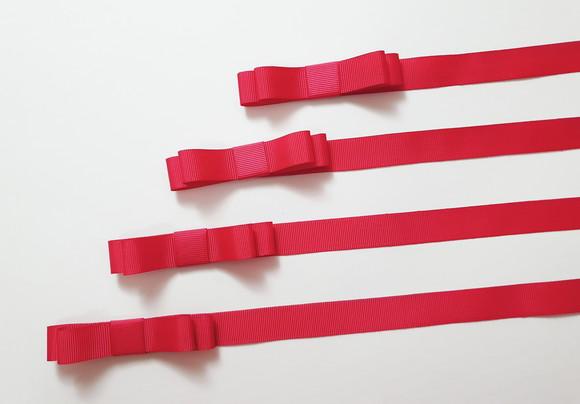 Laço Duplo Gorgurão Nº 3 com Extensão de 20 cm