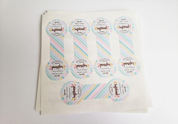 Lacre Adesivo Personalizado para Sacolas