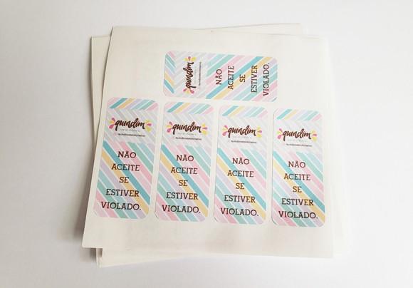 Lacre de Segurança Adesivo Personalizado
