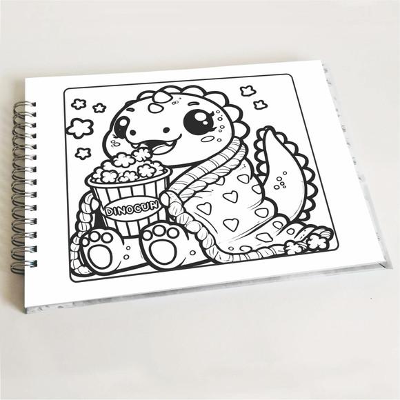 Livro de Colorir - Dinossauros