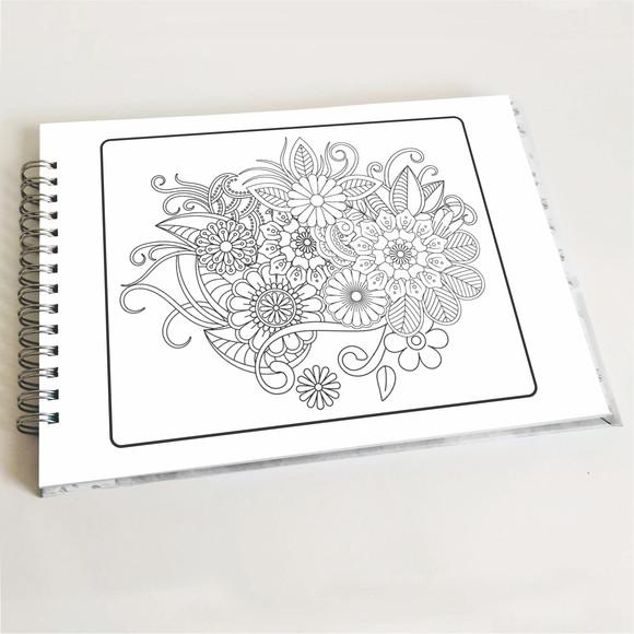 Livro de Colorir - Florais