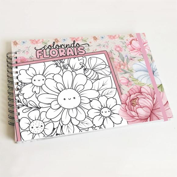 Livro de Colorir - Florais