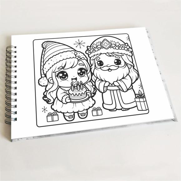 Livro de Colorir - Natal