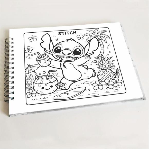 Livro de Colorir - Stitch