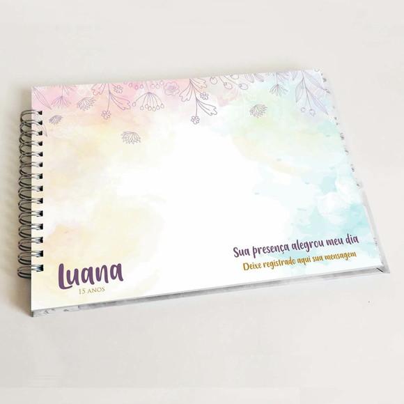 Livro de Mensagens 15 Anos - Cores