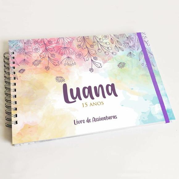 Livro de Mensagens 15 Anos - Cores