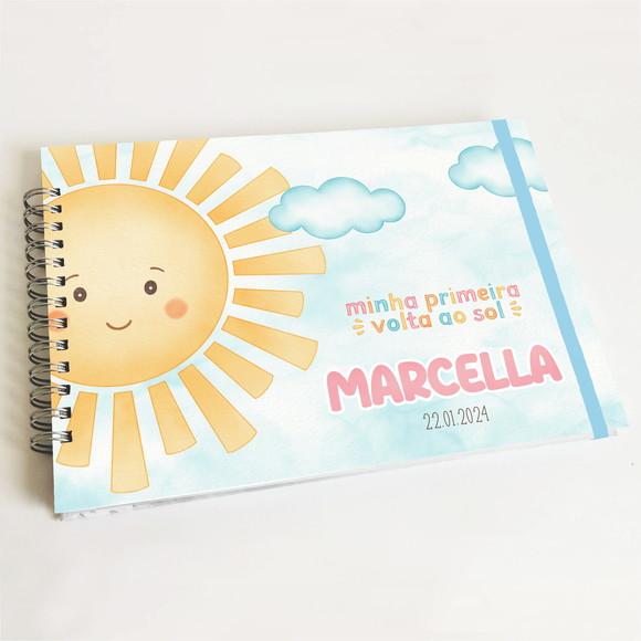 Livro de Mensagens Aniversário - Primeira Volta ao Sol