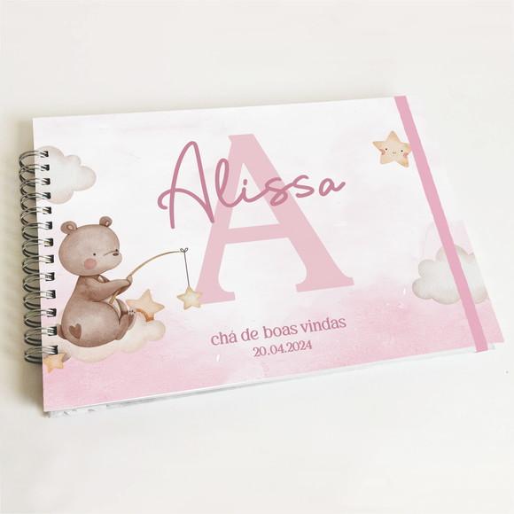 Livro de Mensagens Chá - Menina