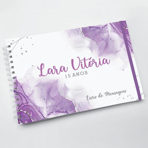 Livro de Mensagens Grande c/ 100 Folhas