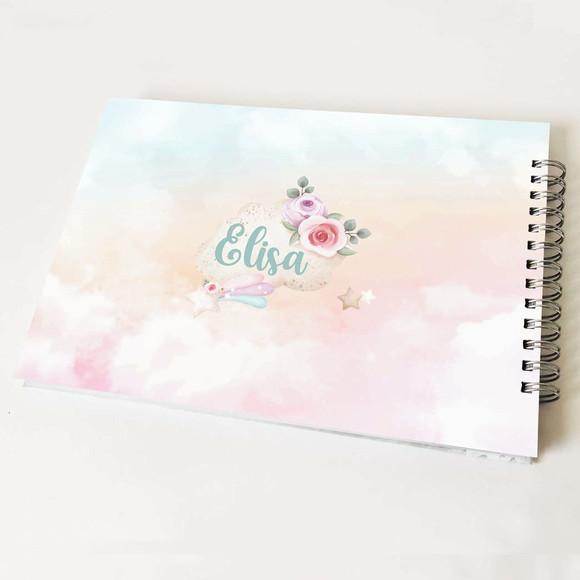 Livro de Mensagens Infantil - Nuvens