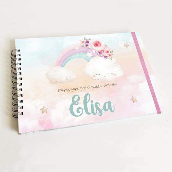 Livro de Mensagens Infantil - Nuvens