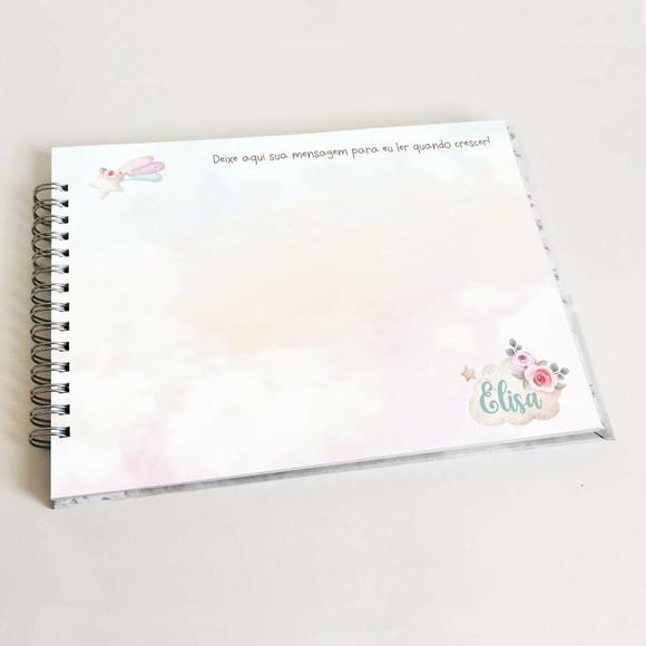 Livro de Mensagens Infantil - Nuvens