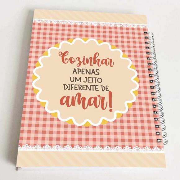 Livro de Receitas Personalizável