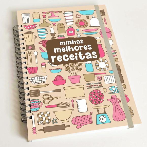 Livro de Receitas Personalizável