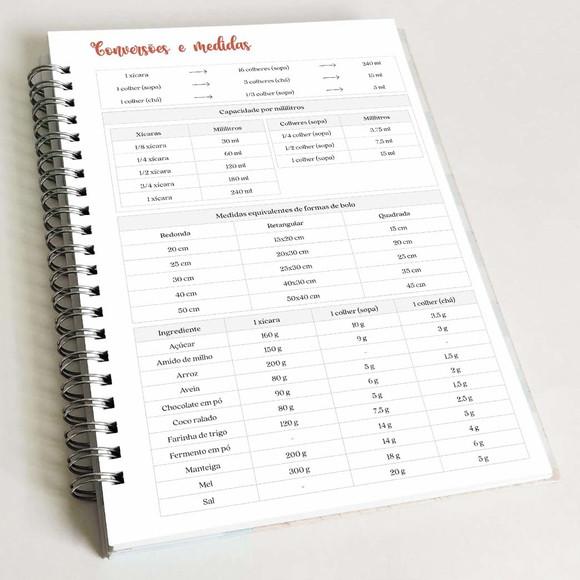 Livro de Receitas Personalizável