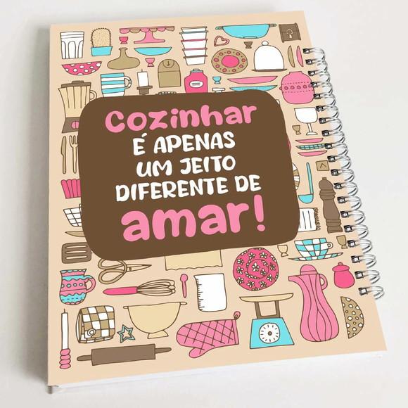 Livro de Receitas Personalizável