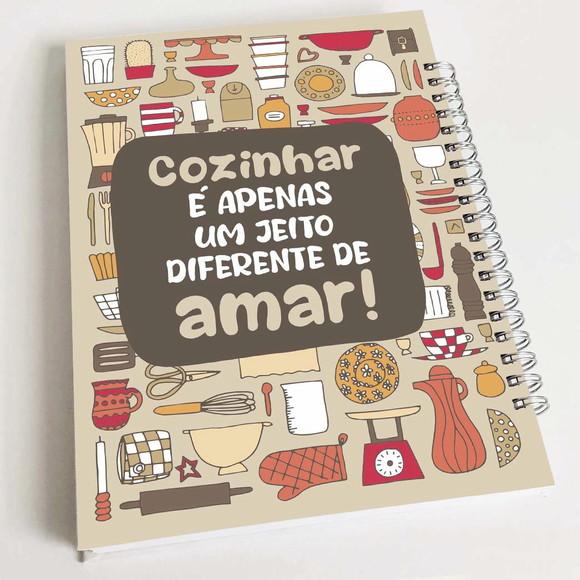 Livro de Receitas Personalizável