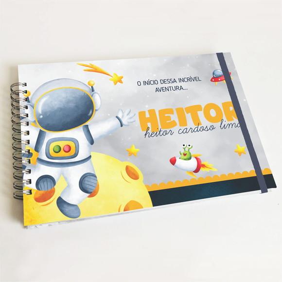 Livro do Bebê Horizontal - Astronauta