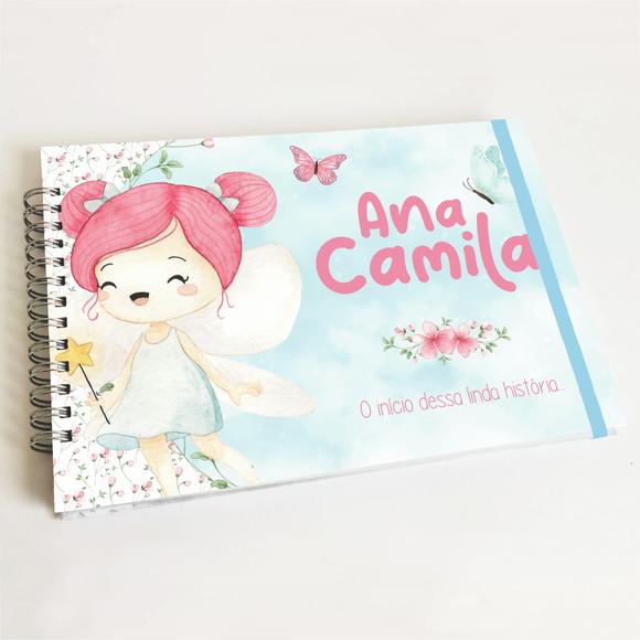 Livro do Bebê Horizontal - Fadas