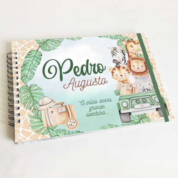 Livro do Bebê Horizontal - Safari