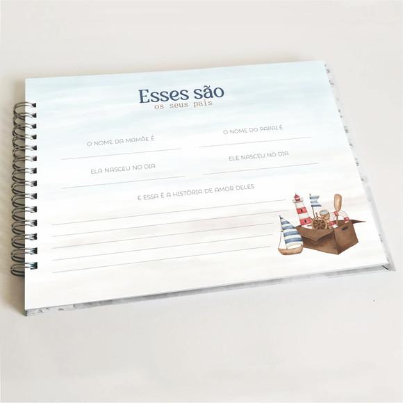 Livro do Bebê Horizontal Marinheiro