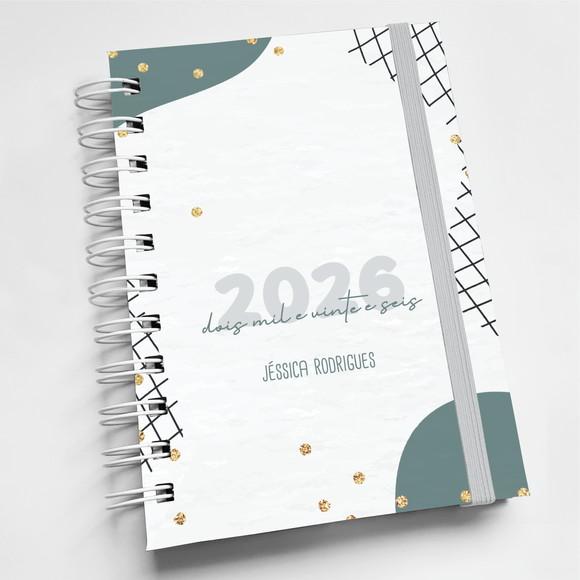 Mini Agenda A6 Personalizada Clean