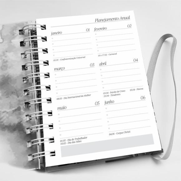 Mini Agenda A6 Personalizada Cores