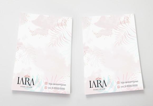 Mini Bloco Papel Timbrado