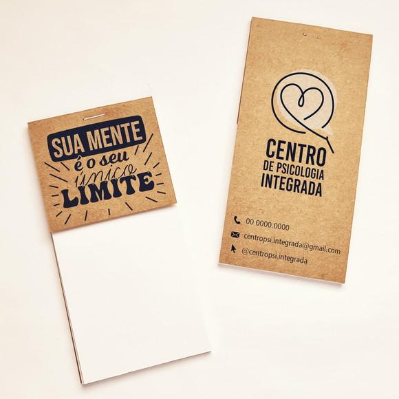 Mini Bloquinho Brochura Personalizado