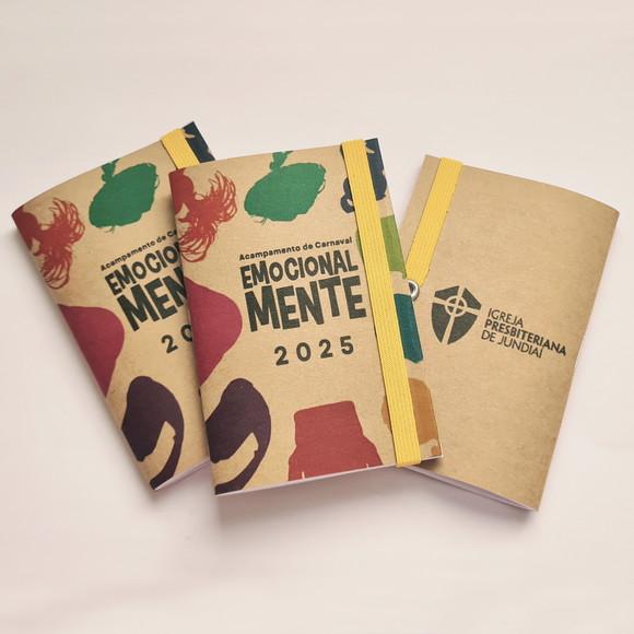 Mini Bloquinho Brochura Personalizado com Pauta