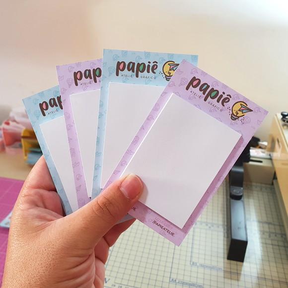 Mini Bloquinho com Imã Personalizado