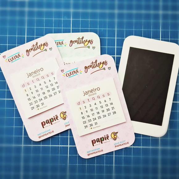 Mini Calendário Personalizado