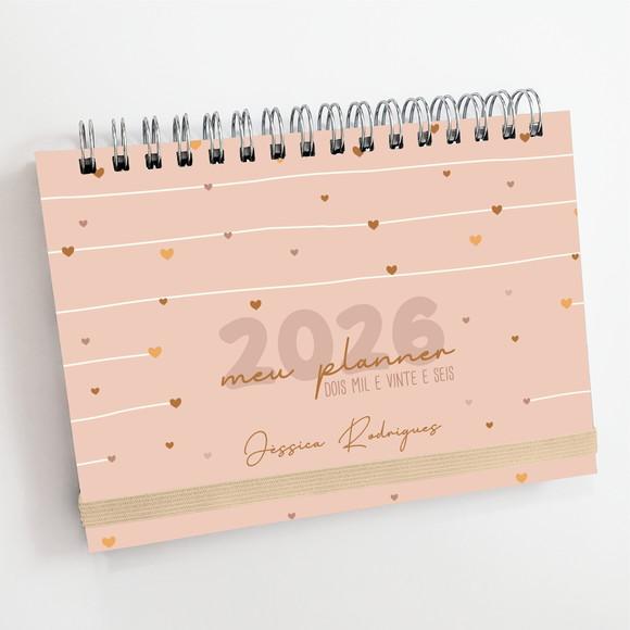 Mini Planner A6 Salmão