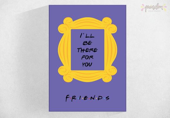 Placa decorativa - Friends