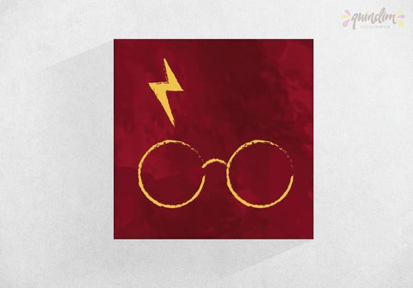 Placa decorativa - Harry Potter
