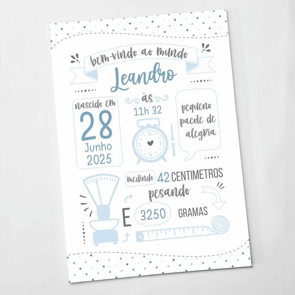 Placa Decorativa mdf - Bebê