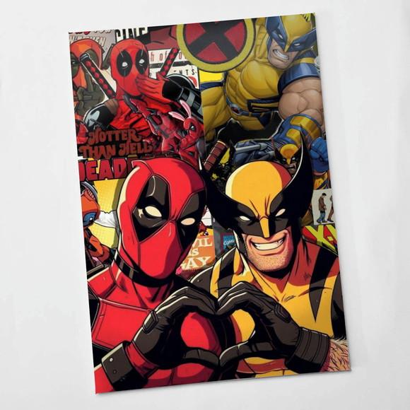 Placa Decorativa mdf - Herois