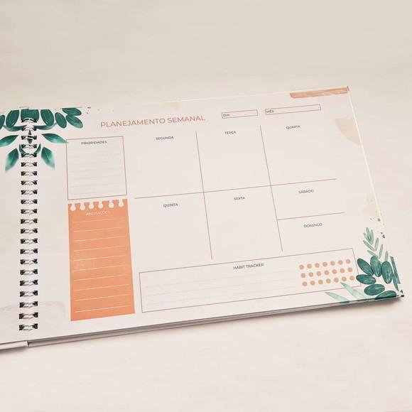 Planner Semanal com Capa Personalizado - A4