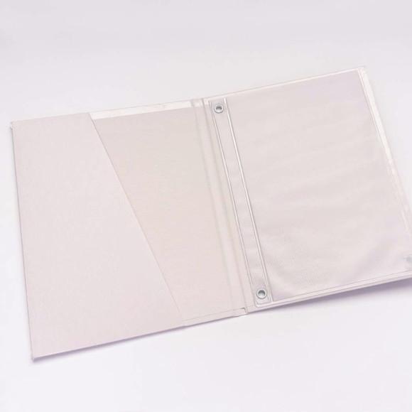 Porta Documentos A6 Xadrez Lilás
