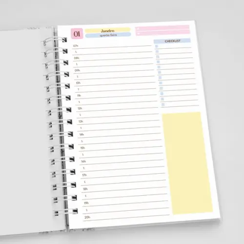 Agenda A5 Personalizada - Borboleta