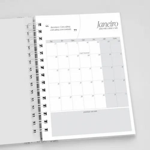 Agenda A5 Personalizada Profissões - Direito
