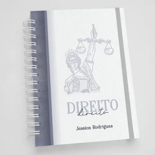 Agenda A5 Personalizada Profissões - Direito