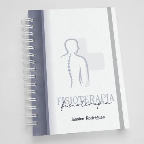 Agenda A5 Personalizada Profissões - Fisioterapia