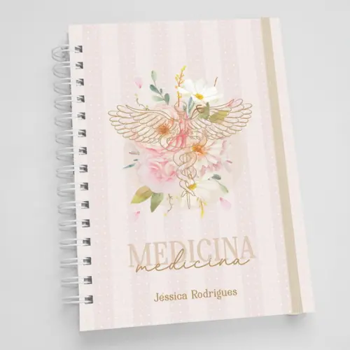 Agenda A5 Personalizada Profissões - Medicina
