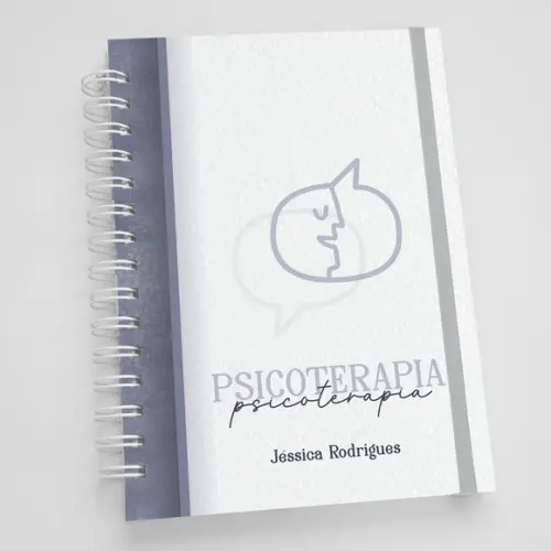 Agenda A5 Personalizada Profissões - Psicologia