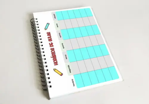 Agenda Escolar Personalizada - Menino