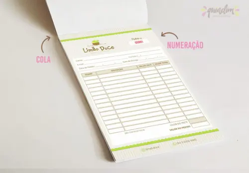 Bloco Pedido c/ Numeração