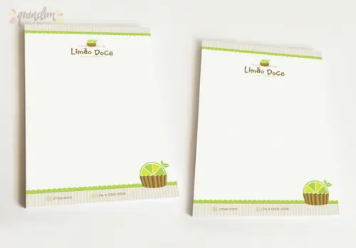 Bloco Papel Timbrado A5